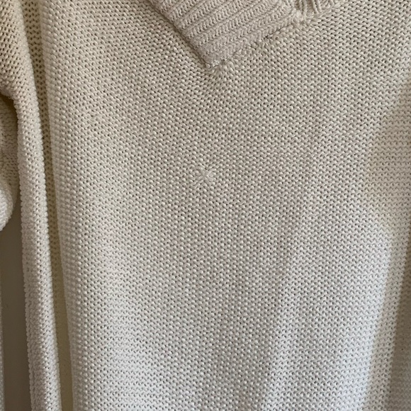 Chunky white sweater - Picture 3 of 4